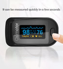 Oxímetro de Pulso Digital KIUZOU - Monitor de Oxígeno y Ritmo Cardíaco