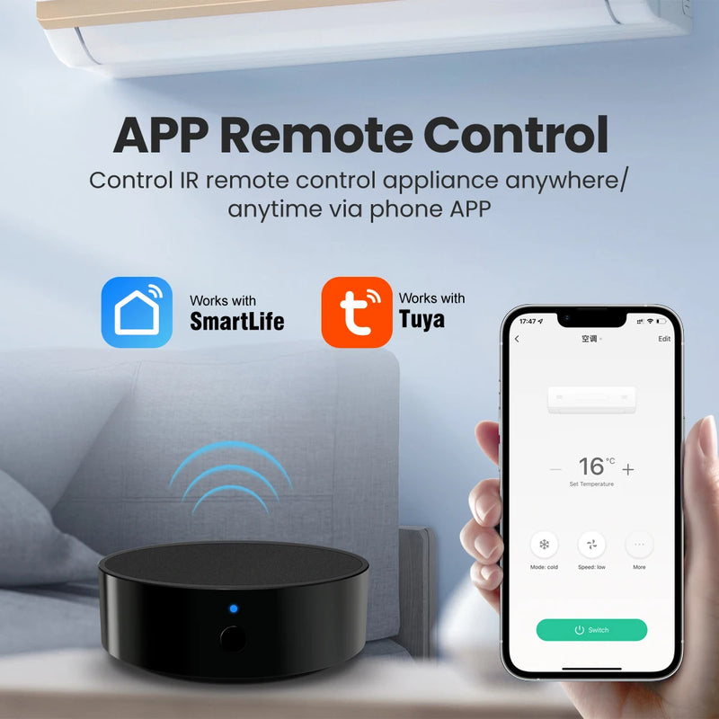 Control Remoto Universal Infrarrojo AVATTO Tuya WiFi - Para Aire Acondicionado