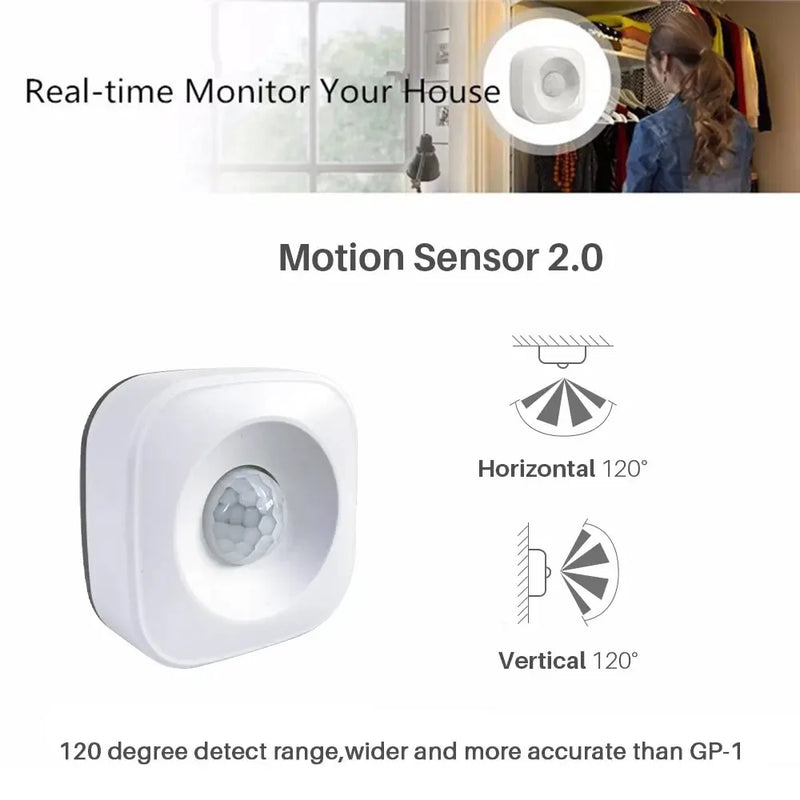 Sensor de Movimiento Inteligente Tuya - Detector PIR WiFi