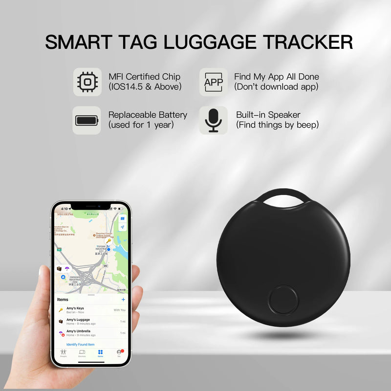 Rastreador GPS Bluetooth para AirTag - Localizador de Objetos y Mascotas