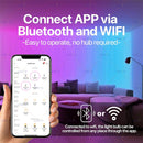 Lámpara LED Inteligente Tuya WiFi E27 15W RGB - Compatible con Alexa y Google Home